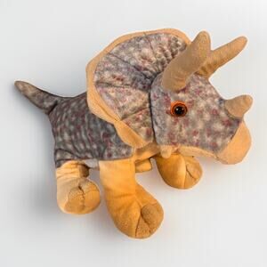 Wild Republic Triceratops Plush Dinosaur Stuffed Animal 15 Inches